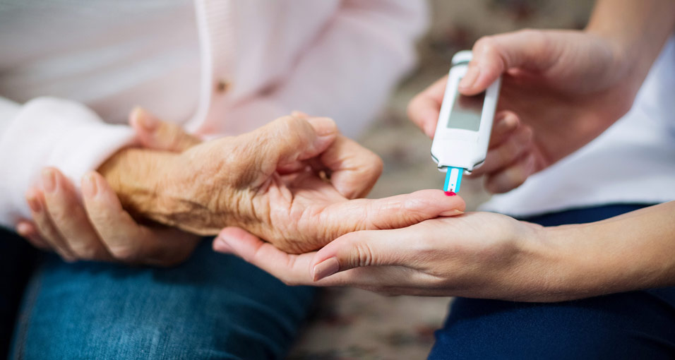 Diabetes Untersuchung als Vorbeugung eines Schlaganfalls