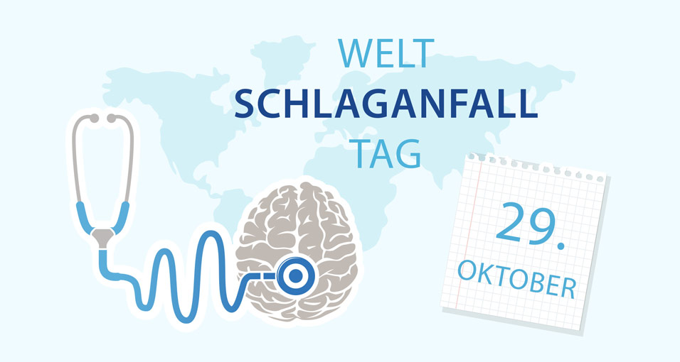 Flyer Weltschlaganfalltag für Schlaganfall-Prävention